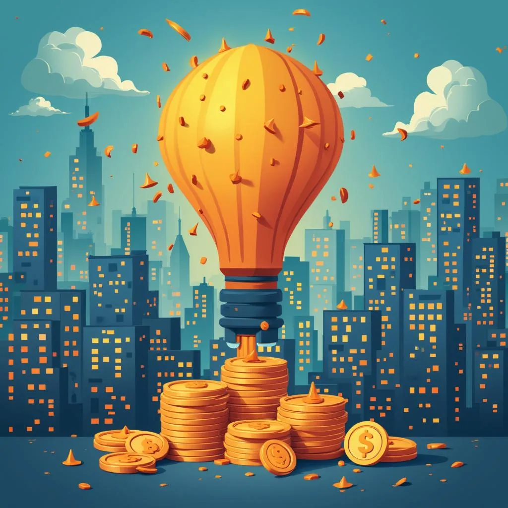 Illustration pour un article sur le financement